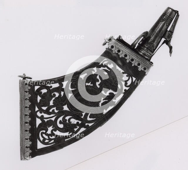 Powder Flask, Munich, 1610/40. Creator: Unknown.