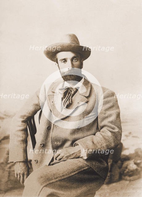 Isaac Ilyich Levitan (1860-1900) , 1890. Creator: Anonymous.