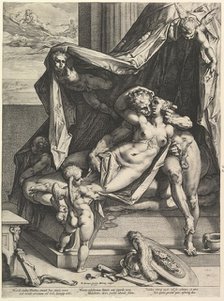 Mars and Venus, 1588. Creator: Hendrik Goltzius.