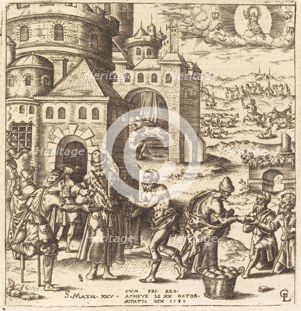 Teachings on the Coming of the Judgment, 1580. Creator: Leonard Gaultier.