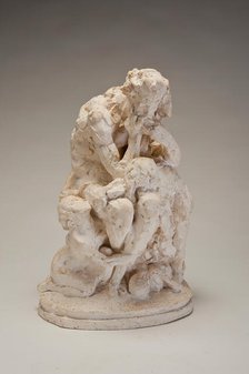 Study for "Ugolino And His Sons", 1857-1860/cast before 1921. Creator: Jean-Baptiste Carpeaux.