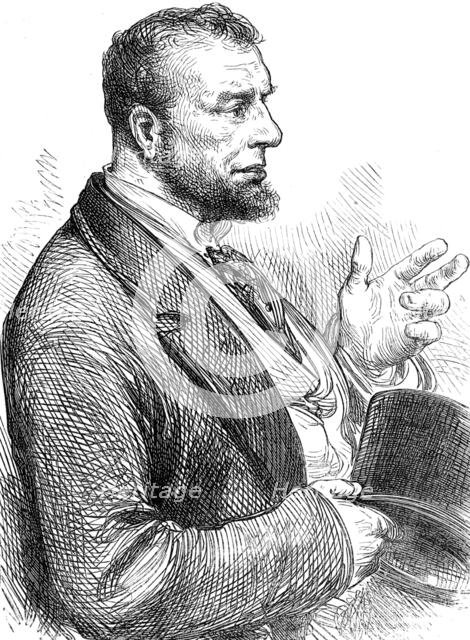 Election Sketches: the man of the people, 1880. Creator: Unknown.