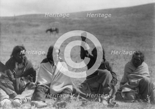 Incense-Atsina, c1908. Creator: Edward Sheriff Curtis.