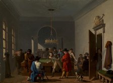 The Billiard Room, after 1810. Creator: Nicolas Antoine Taunay.