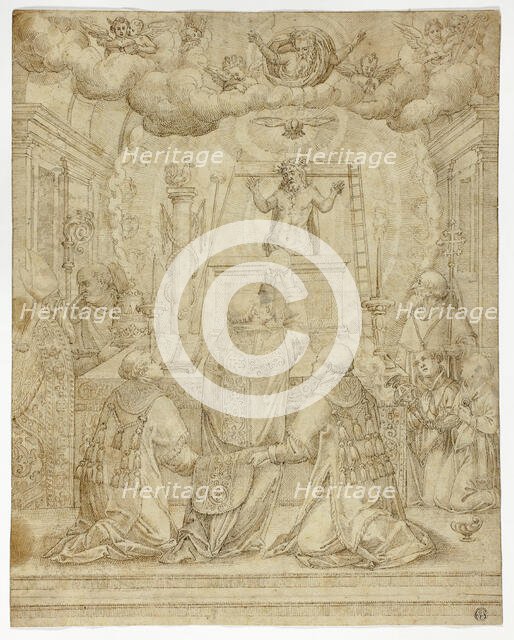 Vision of Saint Gregory, n.d. Creator: Unknown.