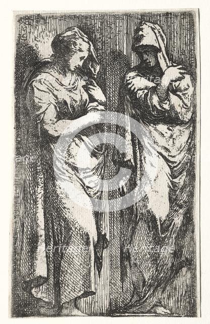 Two Roman Women. Creator: Francesco Primaticcio (Italian, 1504-1570).