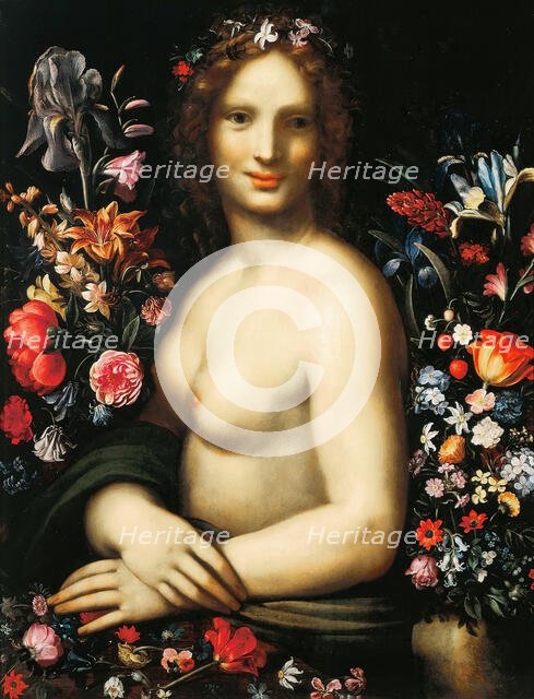 Flora (La Nuda), ca. 1600. Creator: Procaccini, Carlo Antonio (1571-1630).