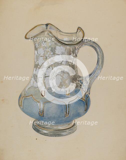 Pitcher, 1937. Creator: Ralph Atkinson.