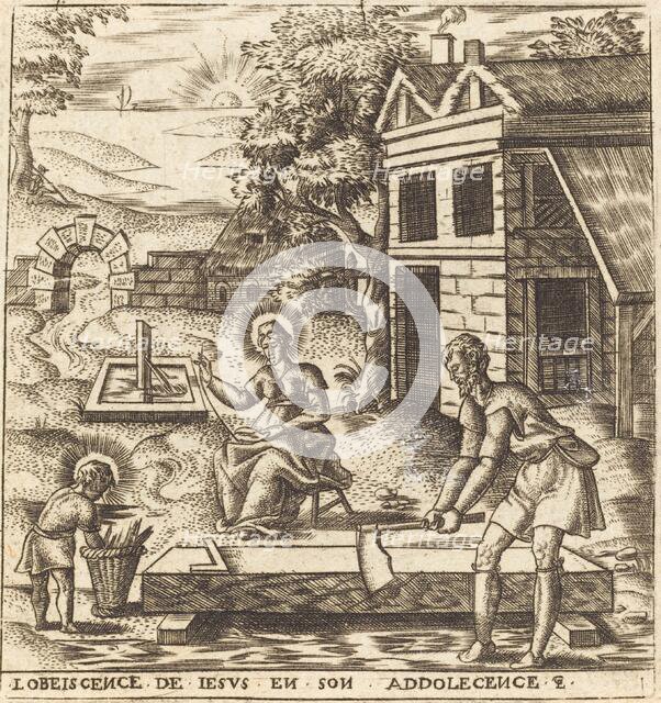 Jesus the Obedient Son, probably c. 1576/1580. Creator: Leonard Gaultier.