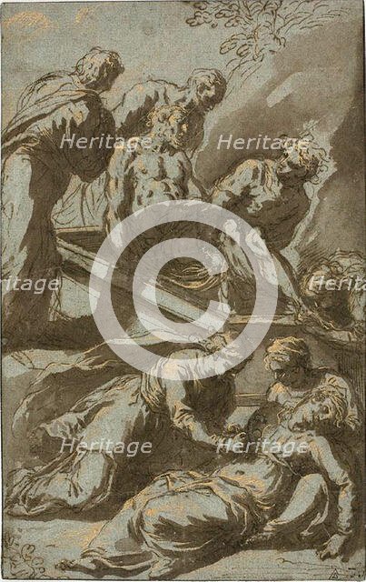 The Entombment of Christ, 1595/1600. Creator: Jacopo Palma.