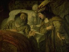The Dying David Admonishes Solomon, 1642-1644. Creator: Jan Victors.