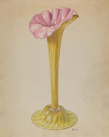 Vase, c. 1936. Creator: Robert Stewart.