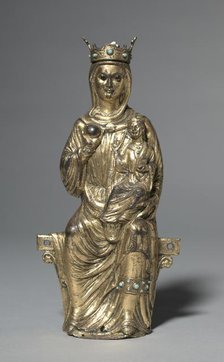 Enthroned Virgin and Child, 1225-1250. Creator: Unknown.
