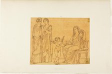 Cupid and Three Women, n.d. Creator: John Flaxman.