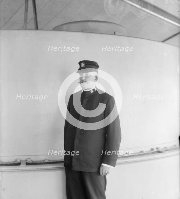 U.S.S. New York, Chaplain Royce, between 1893 and 1901. Creator: William H. Jackson.