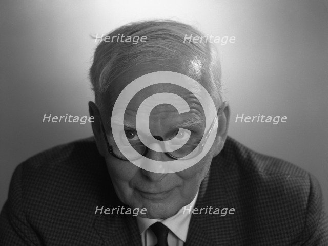 'First Gleam in Eye', advertising shot for the Edgar Allen Steel Company of Sheffield, 1963. Artist: Michael Walters