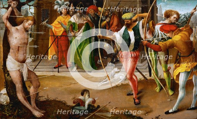 The Martyrdom of Saint Sebastian.