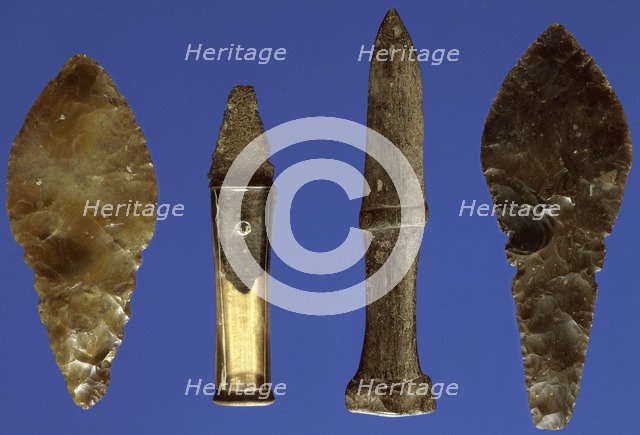 Bronze Age daggers. Artist: Unknown