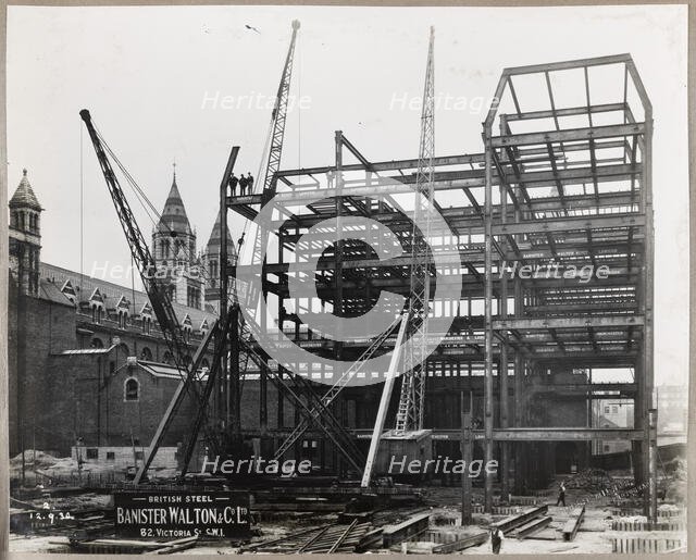 Geological Museum, Exhibition Road, Kensington, Kensington and Chelsea, London, 1930. Creator: Ernest Milner.