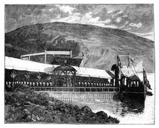 Queen Victoria opening Glasgow waterworks at Loch Katrine, Scotland, 1859. Artist: Unknown