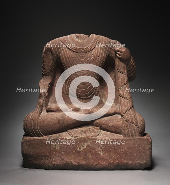 Seated Buddha, 200s. Creator: Unknown.