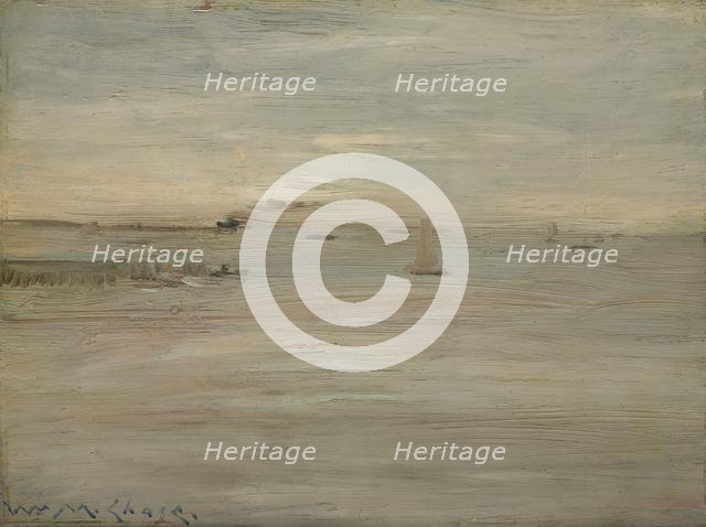 Marine, c. 1888. Creator: William Merritt Chase (American, 1849-1916).