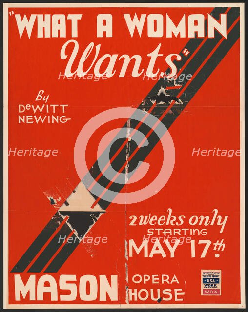 What a Woman Wants, Los Angeles, 1938. Creator: Unknown.