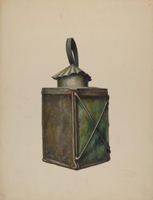 Lantern, c. 1938. Creator: Walter Hochstrasser.