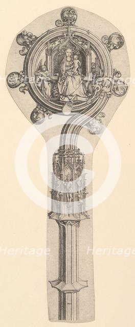 The Crozier, ca. 1435-1491. Creator: Martin Schongauer.