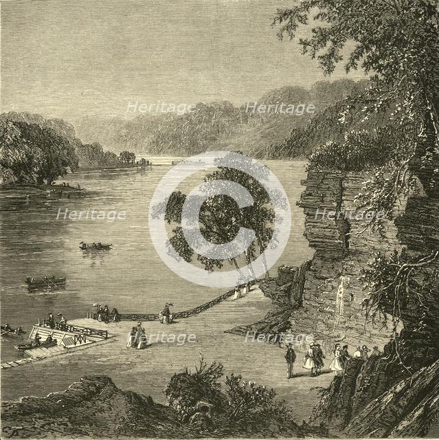'Rockland Landing, on the Schuylkill', 1874.  Creator: John Filmer.