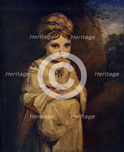 'The Strawberry Girl', c1770s, (1912).Artist: Sir Joshua Reynolds