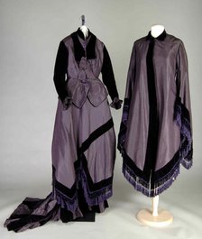 Dinner ensemble, American, 1876. Creator: Unknown.