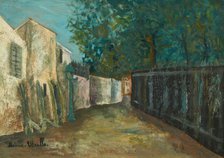 Rue Saint-Vincent, Montmartre, c1908-1910. Creator: Utrillo, Maurice (1883-1955).