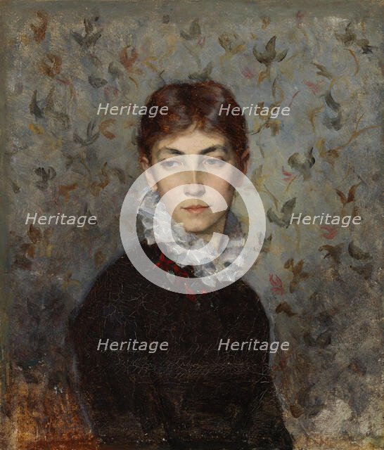 Portrait of the Artist´s sister Miss Hilda Wiik, 1880. Creator: Maria Wiik.