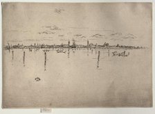 Little Venice, 1880. Creator: James McNeill Whistler (American, 1834-1903).