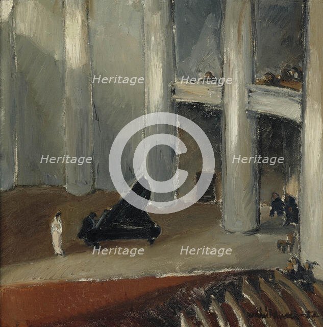 Helsinki University's Festival Hall, 1922. Creator: Vaino Kunnas.