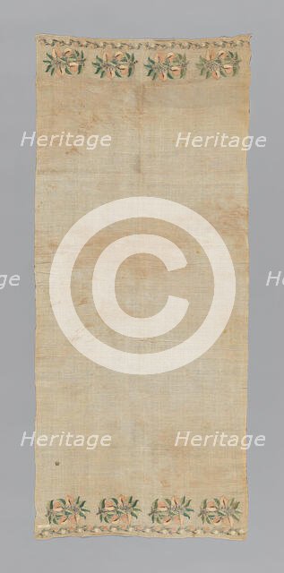 Towel or Napkin, Turkey, 19th century. Creator: Unknown.