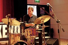 Wesley Gibbens, Darius Brubeck Quartet, Battle Jazz Festival, Battle, East Sussex, July 2023. Creator: Brian O'Connor.