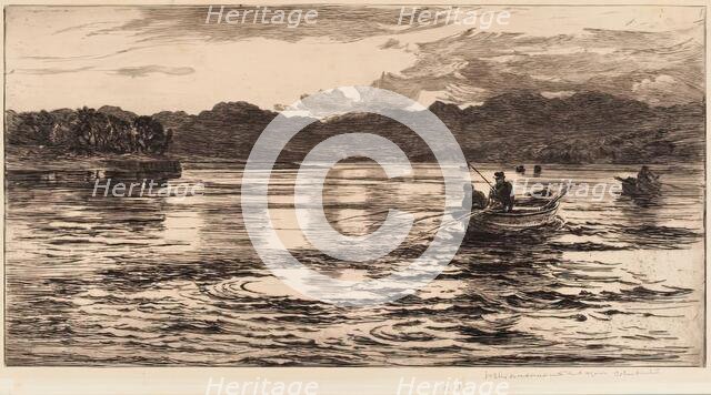 Loch Scene, c1860-1904. Creator: Colin Hunter.