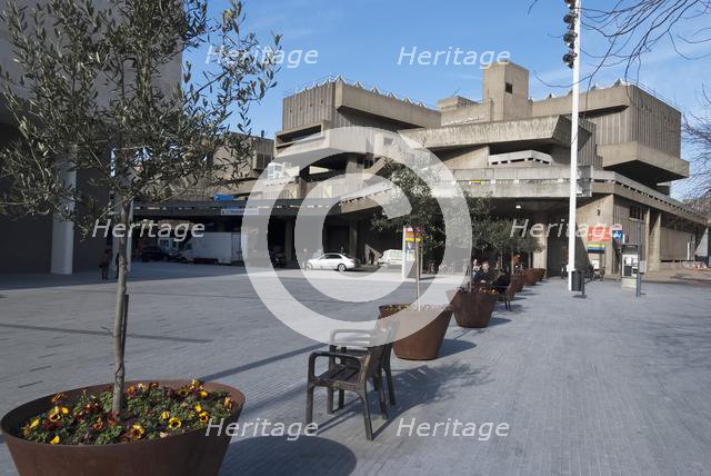 Hayward Gallery, South Bank, London, England, UK, 16/3/10. Creator: Ethel Davies.