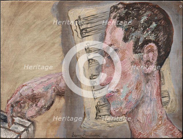 George Gershwin Self-Portrait, 1934. Creator: George Gershwin.