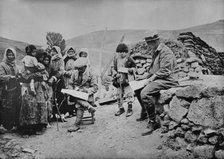 Yarrow allotting relief to Armenian orphans, between c1915 and c1920. Creator: Bain News Service.