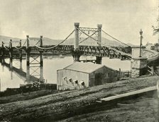 'Suspension Bridge, over the Fitzroy', 1901. Creator: Unknown.
