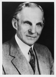 Henry Ford, American automobile engineer and manufacturer, 1908. Artist: Unknown