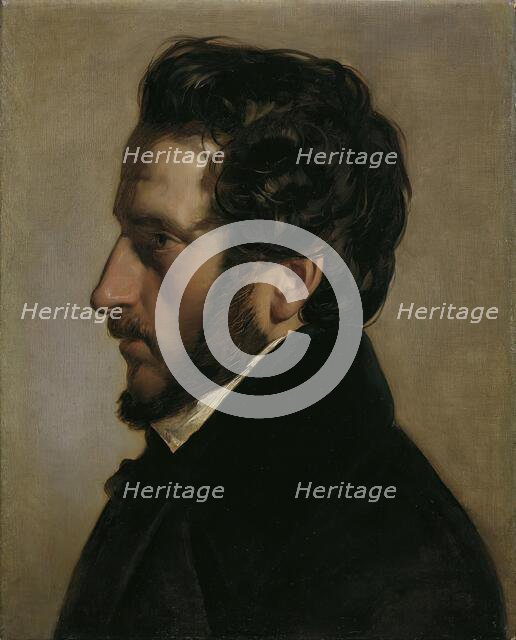 The Painter Friedrich Gauermann, 1839. Creator: Friedrich von Amerling.