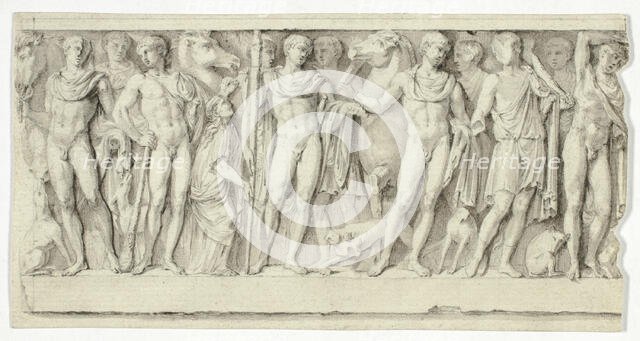 Copy after Sarcophagus, 1701-1800. Creator: Unknown.