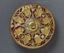Disc brooch, 7th century. Artist: Unknown.
