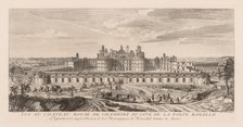 Vue du Château royal de Chambord, du côte de la Porte royale. Creator: Jacques Rigaud (French, 1681-1754).