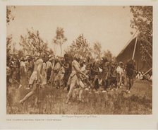 The Clowns, Animal Dance, Cheyenne, 1927. Creator: Edward Sheriff Curtis.