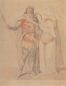 Siegfried and Kriemhild, c. 1831.